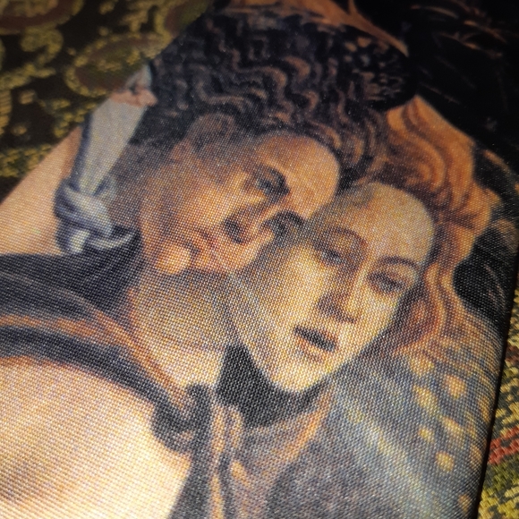 Vintage polyester Tie made in USA - Picture 4 of 6